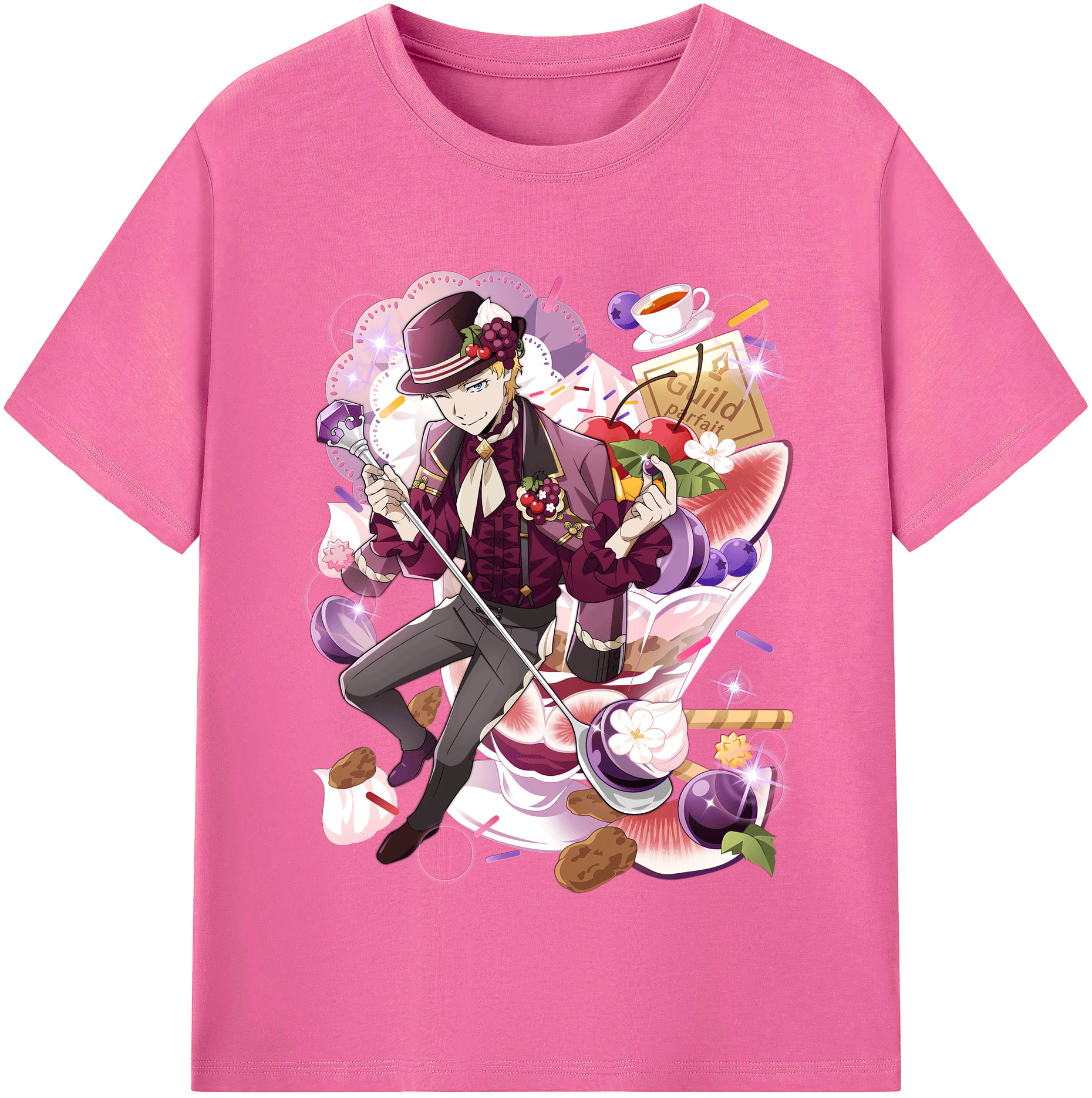 （画像用） 文豪ストレイドッグス Bungo Stray Dogs レディースカジュアルプリントTシャツ（綿100％）
